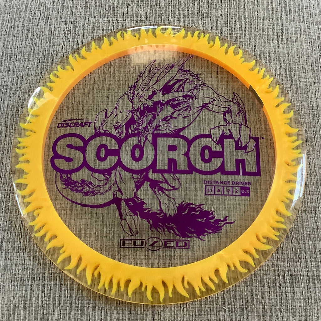 Discraft Fuzed Z Scorch W/ Flame Pattern - 176g