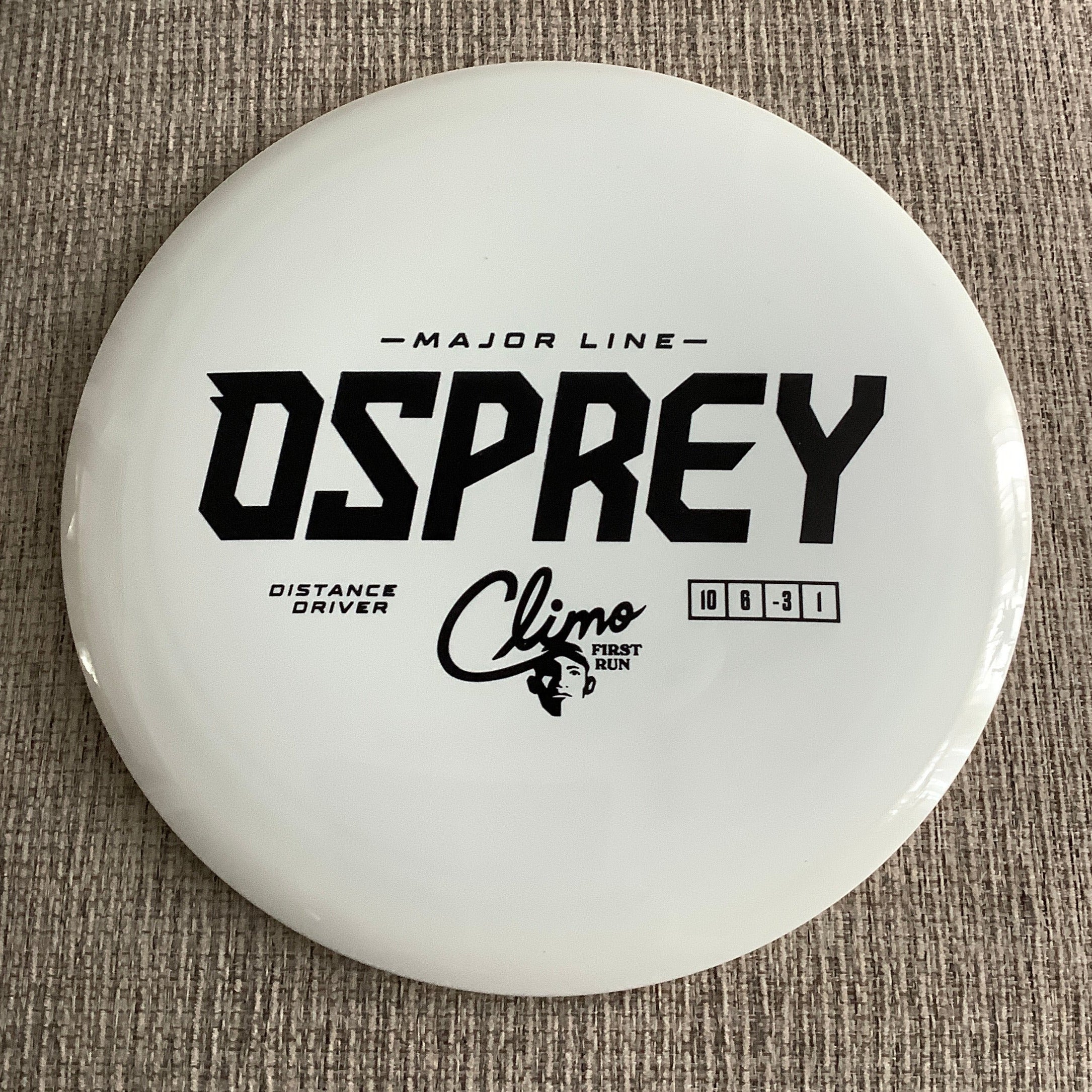 Climo Discs First Run Osprey Major Line
