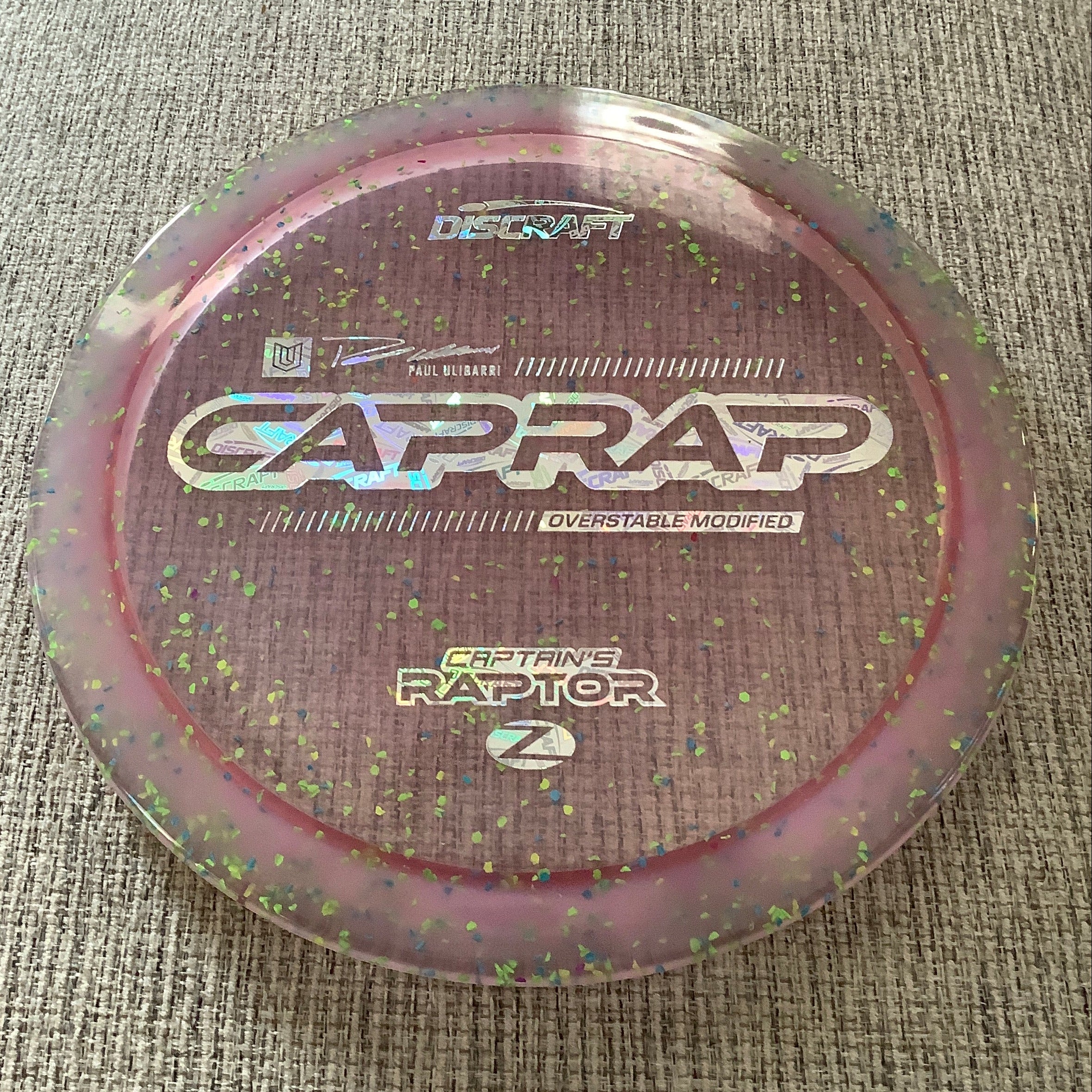 2026 Uli Z Confetti Captain's Raptor