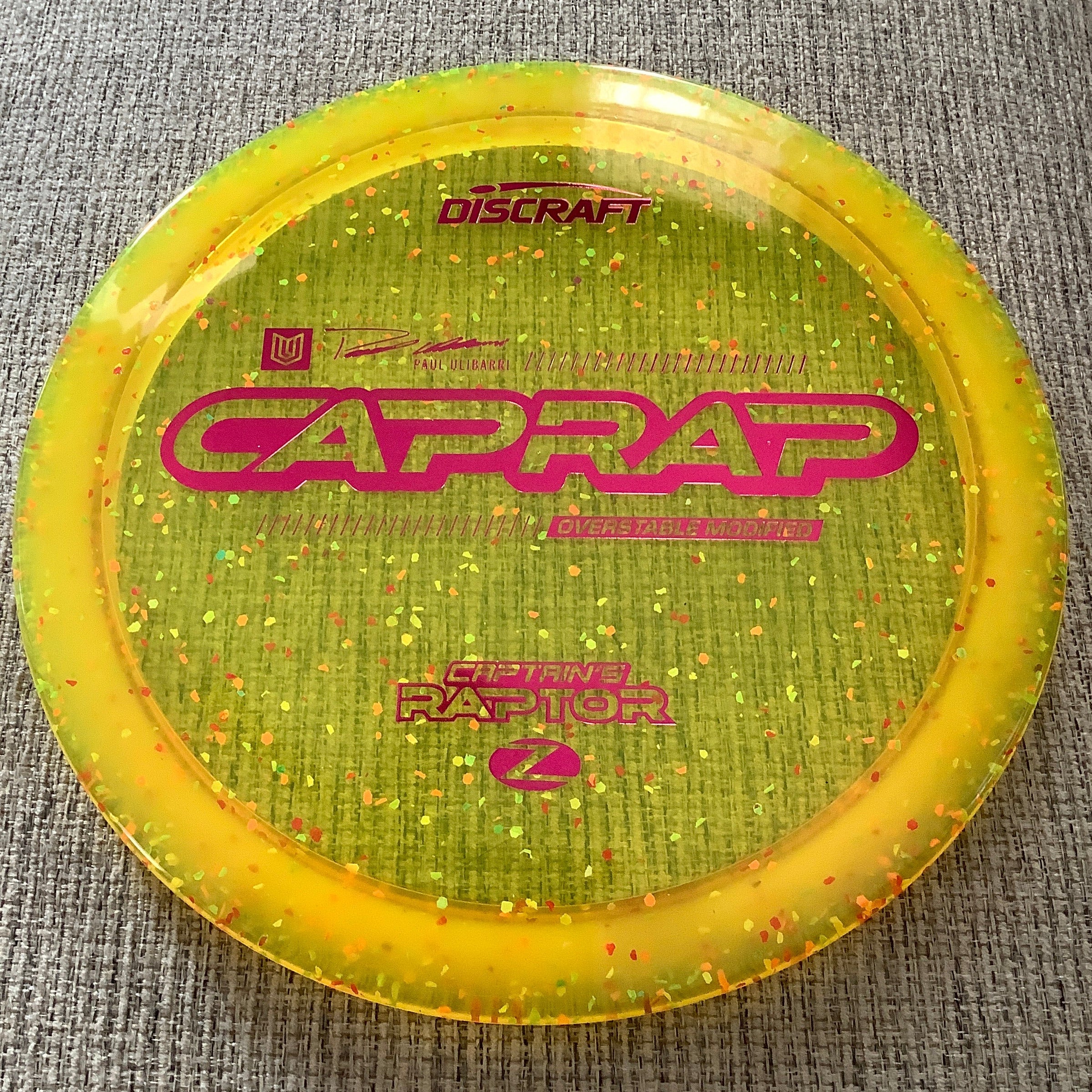 2026 Uli Z Confetti Captain's Raptor