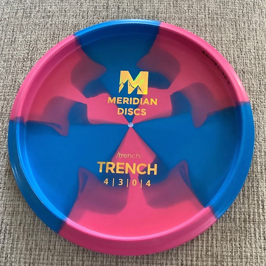 Meridian Trench - Marbled Graphite - Bottom Stamp