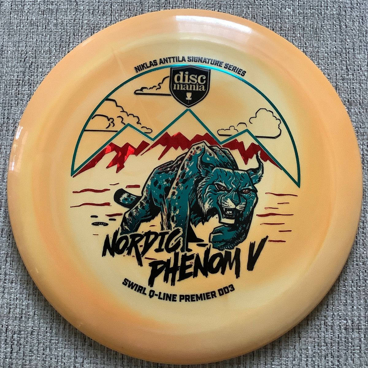 Discmania Niklas Anttila Signature Series Swirl Q-Line Premier DD3