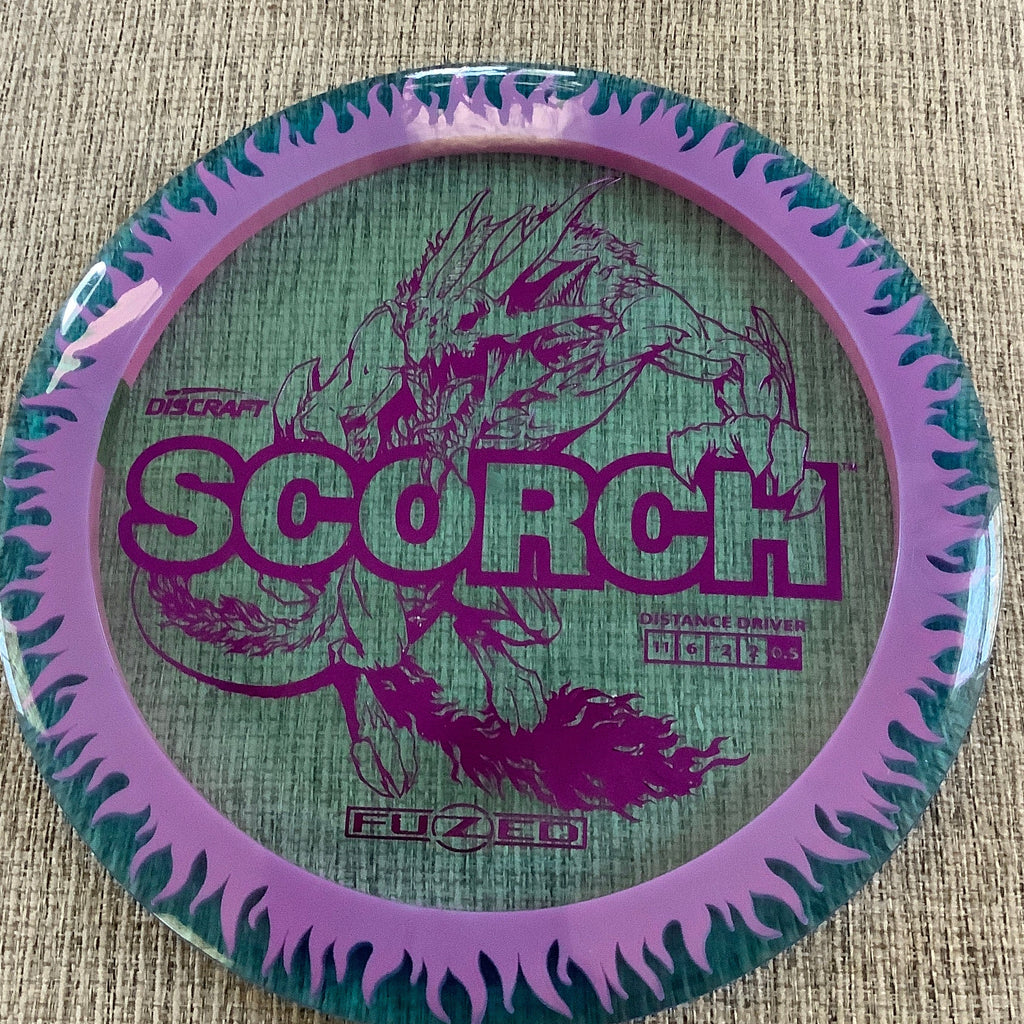 Discraft Fuzed Z Scorch W/ Flame Pattern - 176g