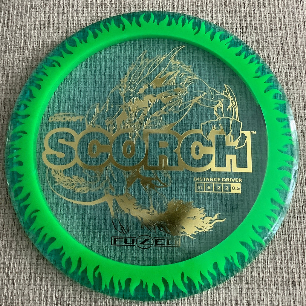 Discraft Fuzed Z Scorch W/ Flame Pattern