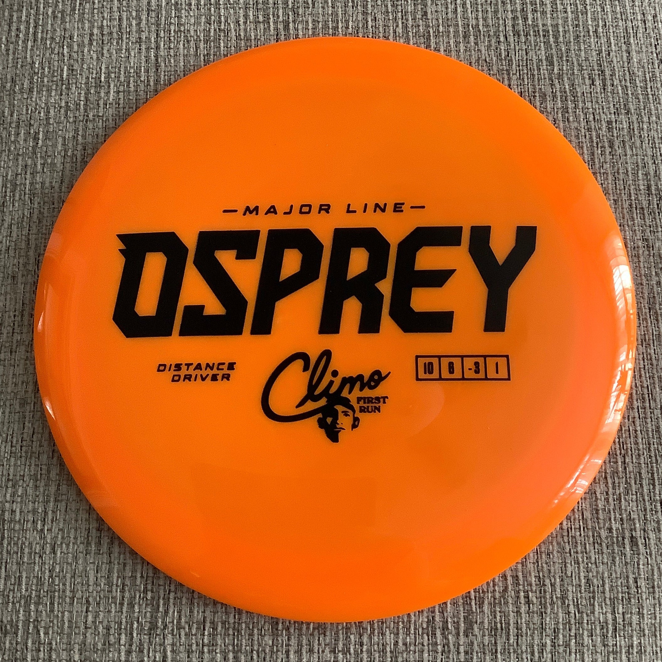 Climo Discs First Run Osprey Major Line