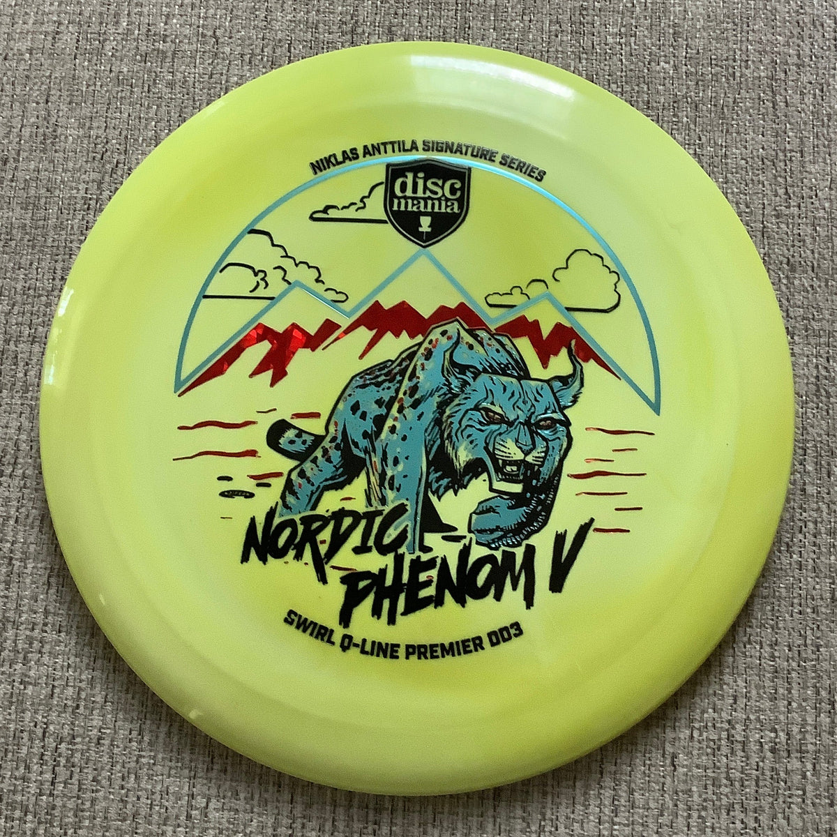 Discmania Niklas Anttila Signature Series Swirl Q-Line Premier DD3