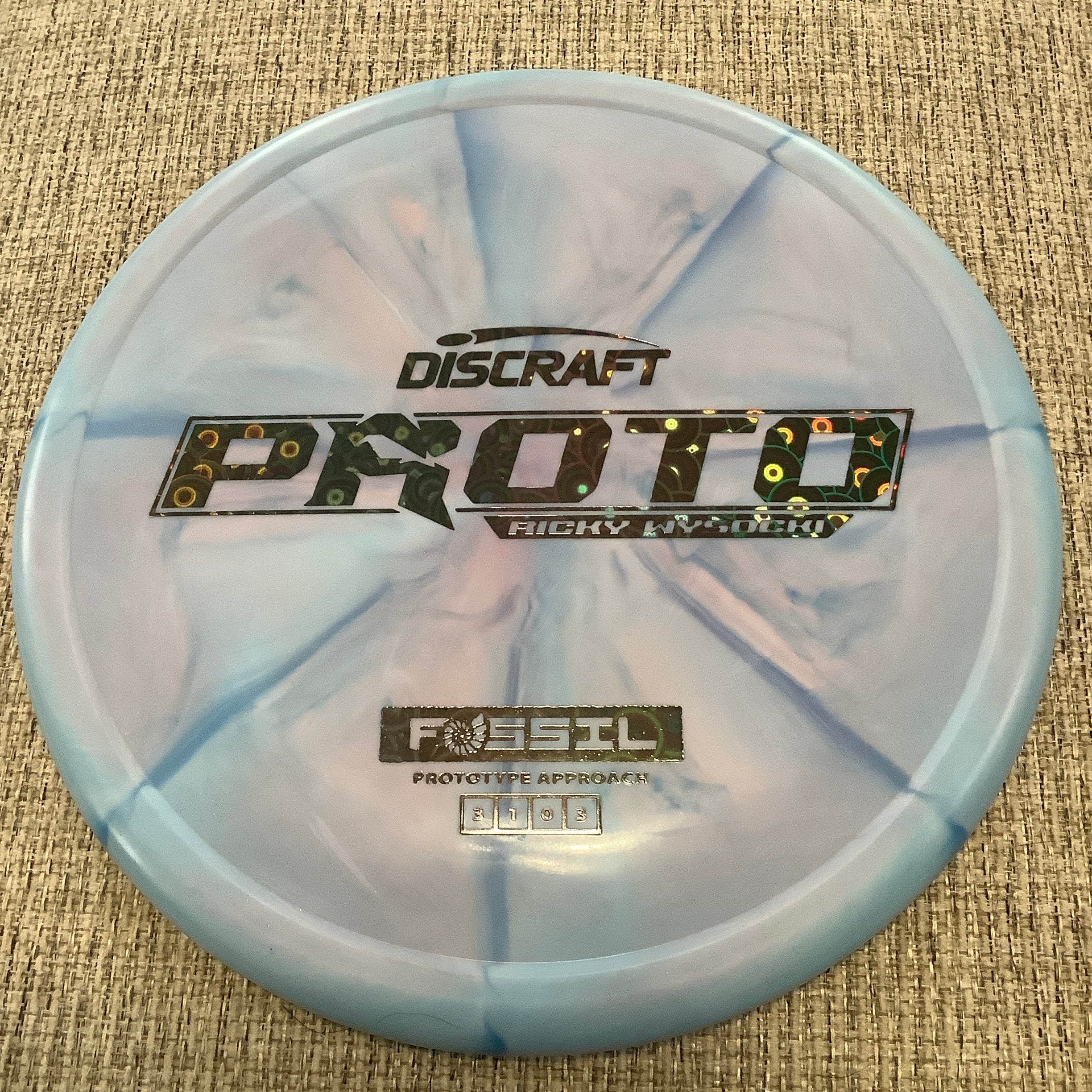 Discraft Ricky Wysocki Prototype Fossil - 170g