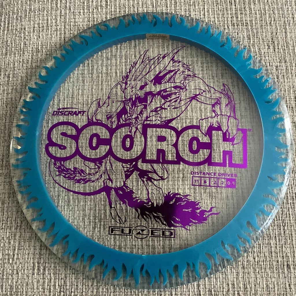 Discraft Fuzed Z Scorch W/ Flame Pattern